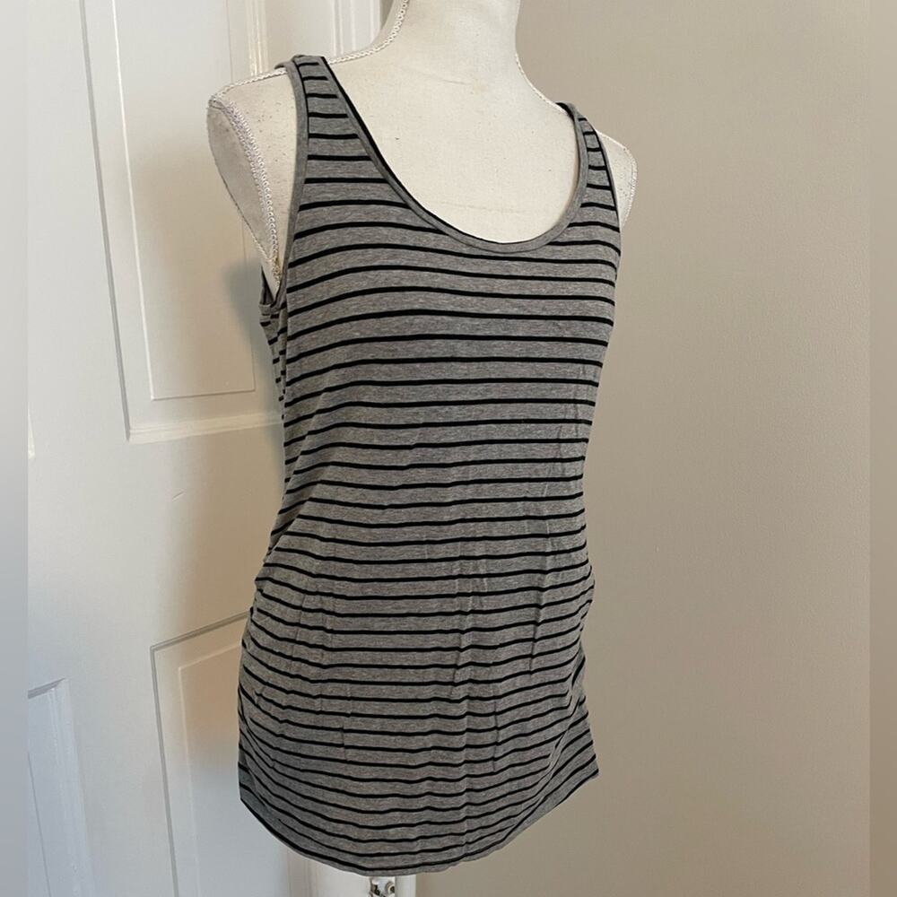 Motherhood Stripped Maternity Tank